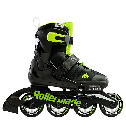 Rollerblade Rollschuhe - Microblade - Schwarz/Grün - Inlineskate