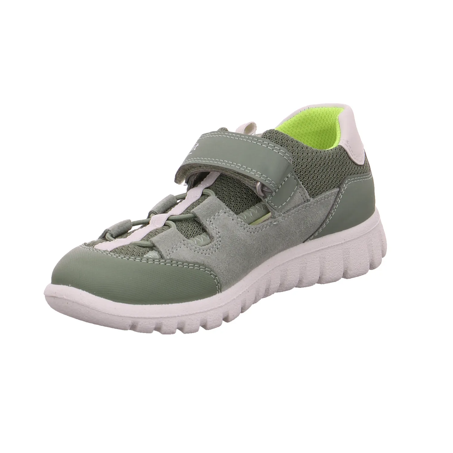 SUPERFIT Baby-Sommer-Bottine Pastelgrün Textil  Sommerschuh
