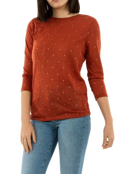 tee shirt only bordeaux rouge