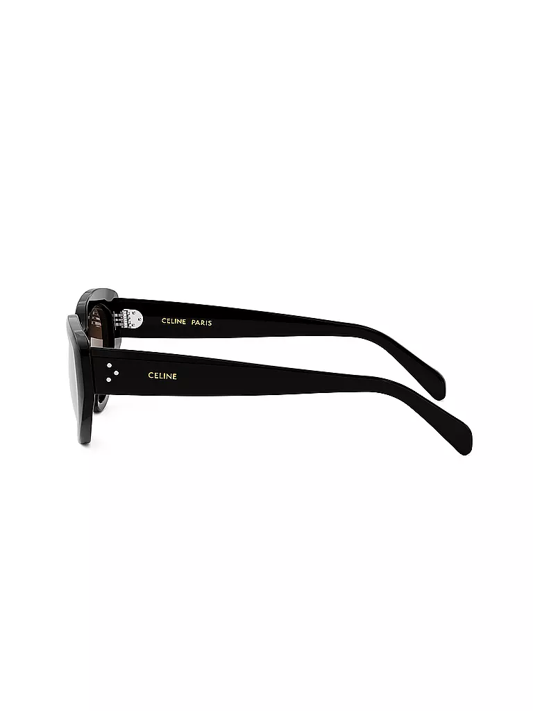CELINE CELINE 3 Dots schwarze Cat Eye Sonnenbrille schwarz