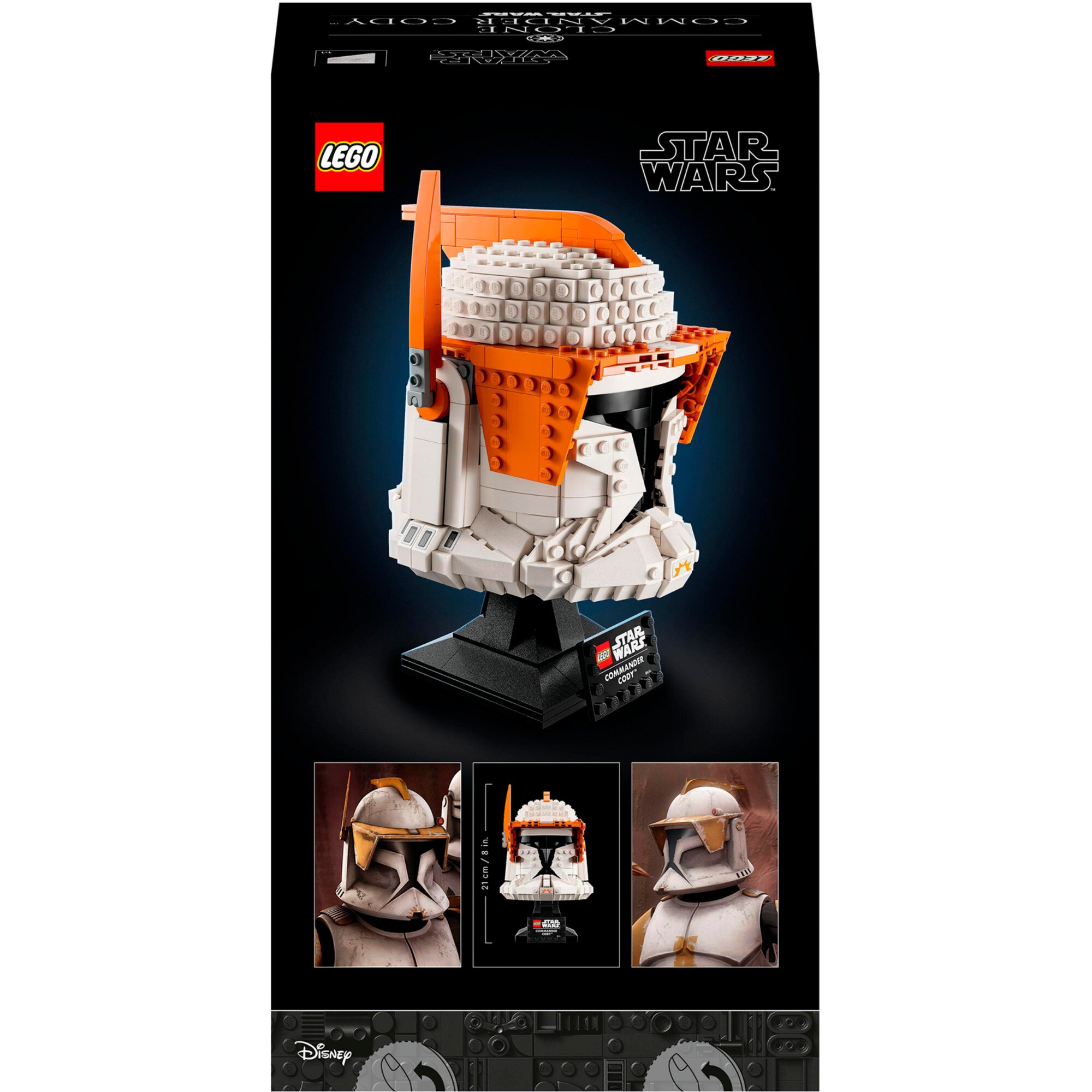 LEGO Konstruktionsspielzeug Star Wars Clone Commander Cody Helm