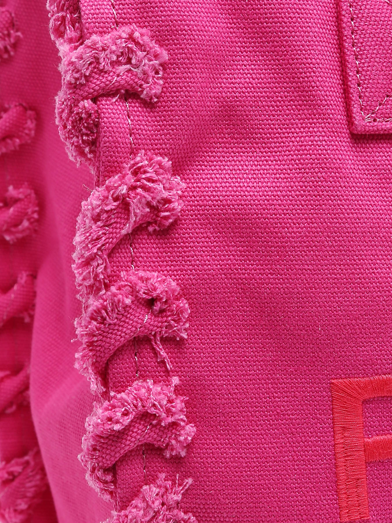 Sac port paule Logo shopper coton PINKO