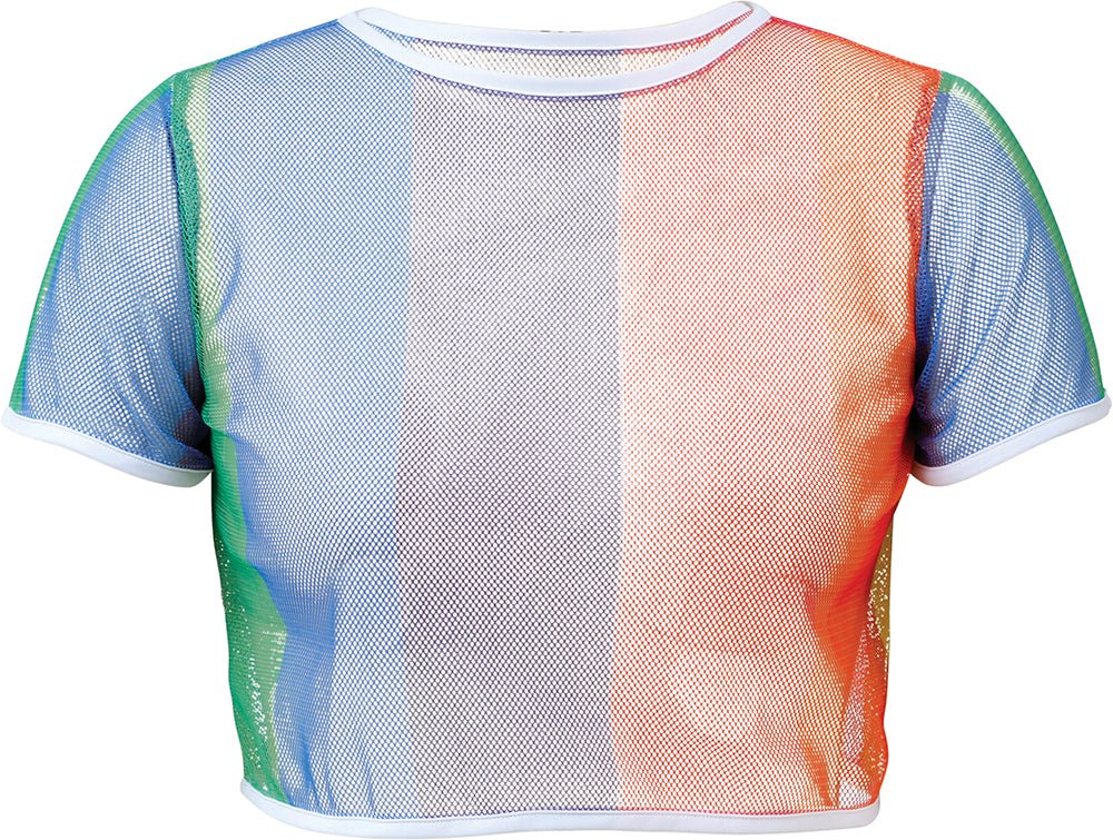Regenboog Shirt Mesh