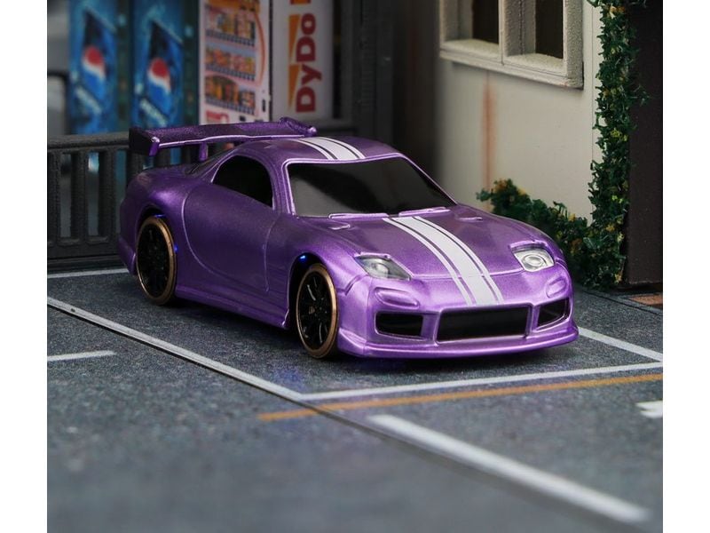 Turbo Racing Micro Drift C61 Violett, RTR, 1:76 Vollwertiges RC-Auto im micro Format