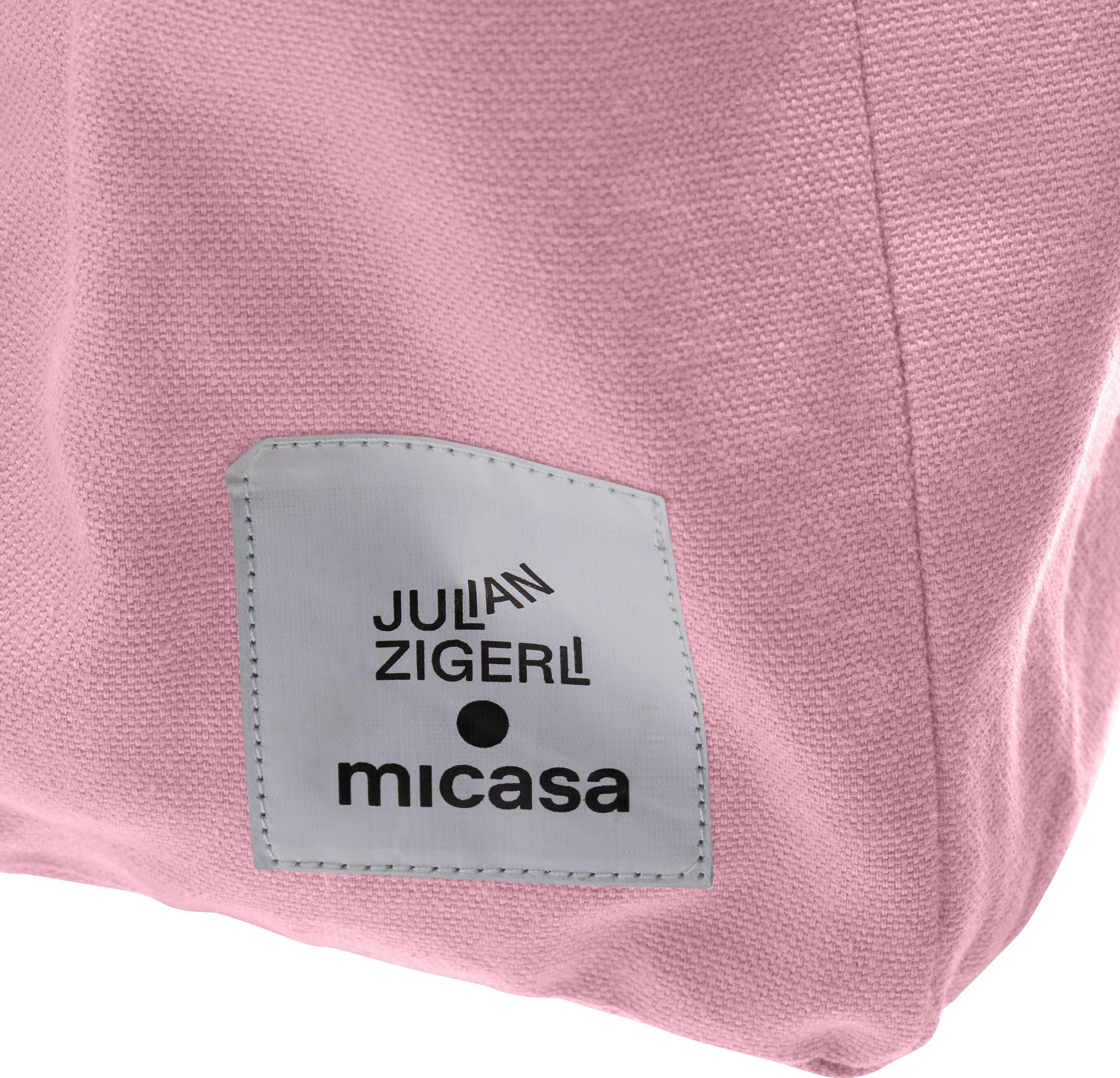 SE-ZIGERLI EINKAUFSTASCHE GRS 38X41CM RO - Rosa / B: 38.0 cm x T: 13.0 cm x H: 41.0 cm