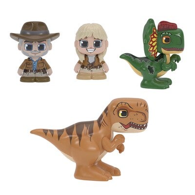 Tile Town Jurassic World Magnetsett 66 Brikker