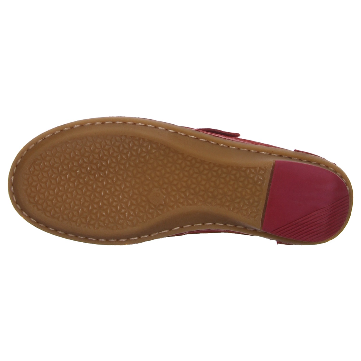 elbandi Halbschuh rot rot