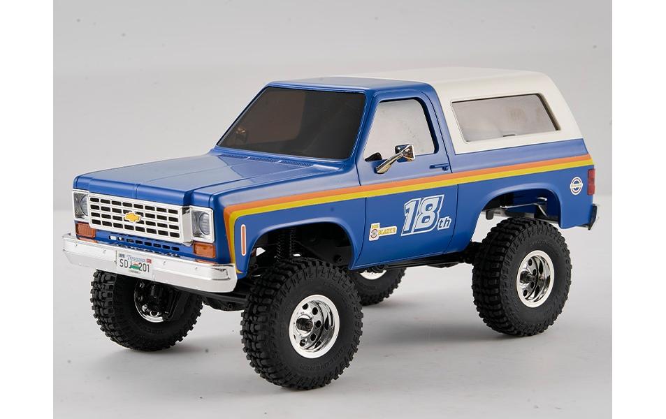 Scale Crawler Chevrolet K5 Blazer PRO, Blau RTR, 1:24<br>Offiziell lizensierte Chevrolet K5 Blazer Pro im Massstab 1:24 mit 2-Gang-Getriebe