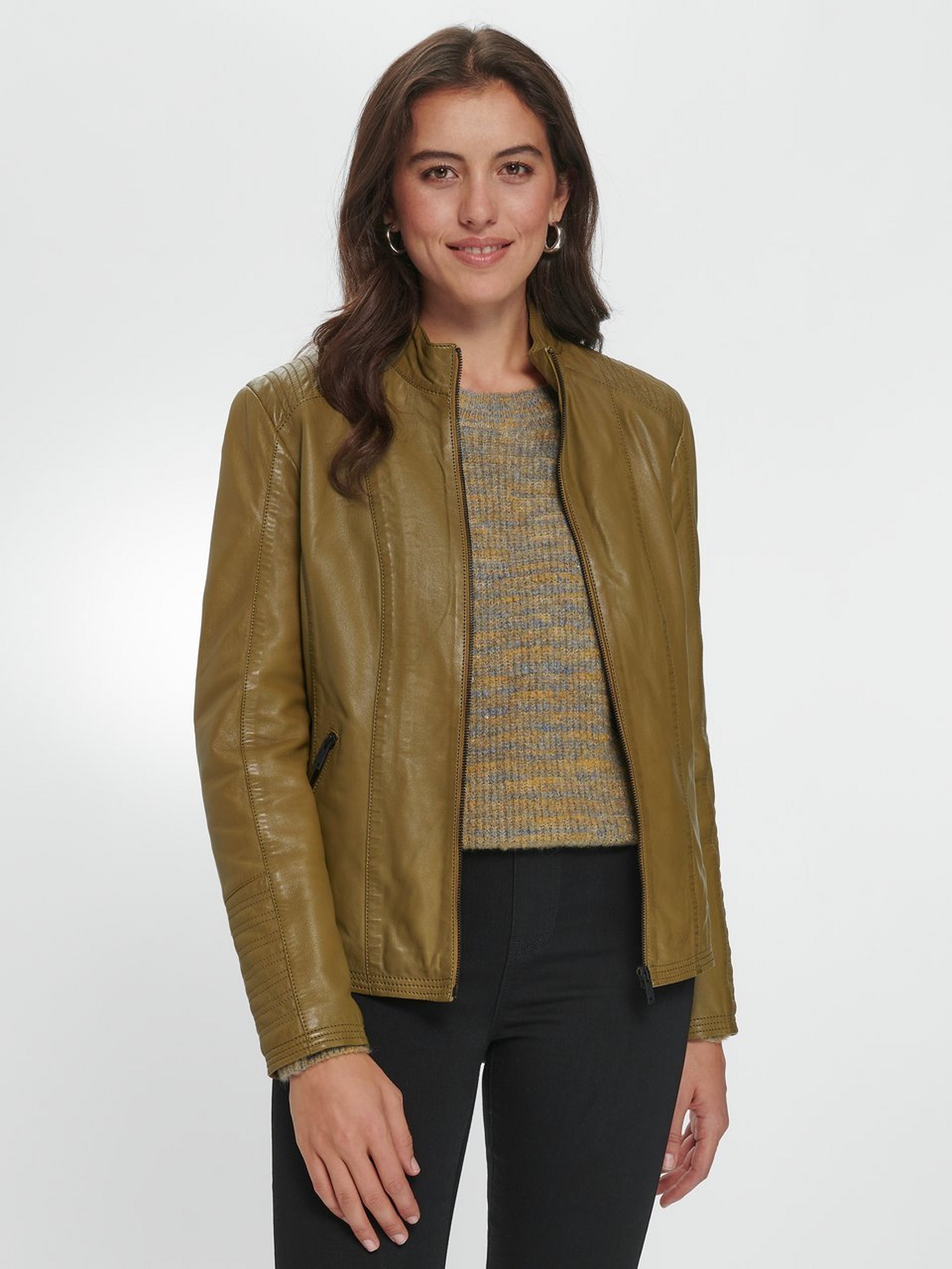 Lederjacke