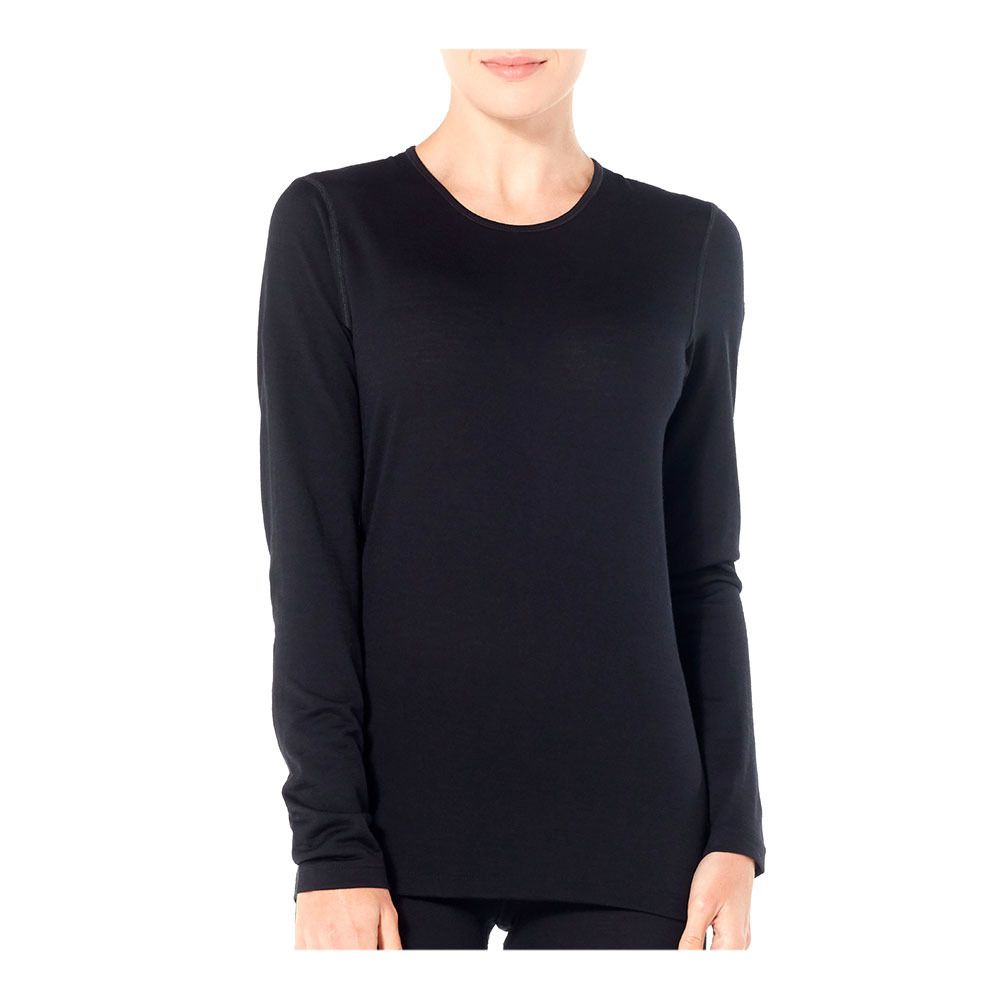 Icebreaker 200 OASIS MERINO - Sous-couche Femme black