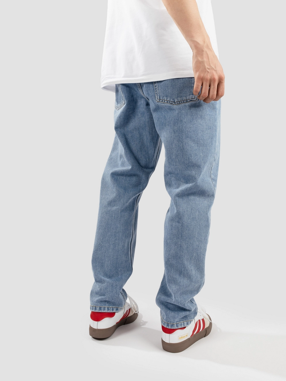 Carhartt WIP Newel Jeans stone bleached blue