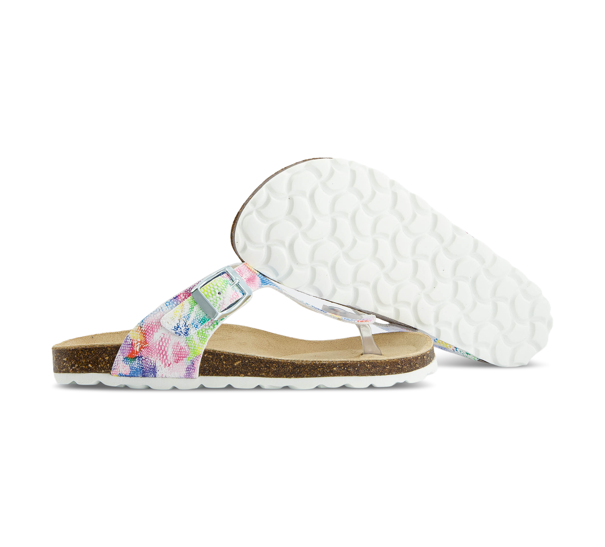 Richter Offene Hausschuhe weissmulticolor
