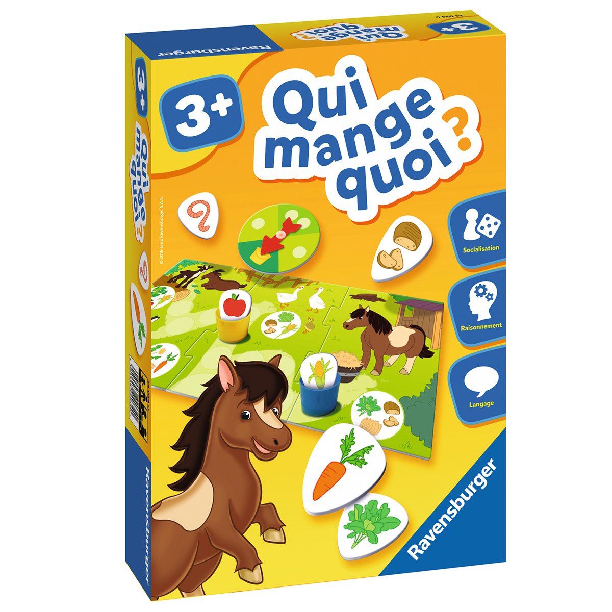 Jeu de découverte Qui mange quoi ?