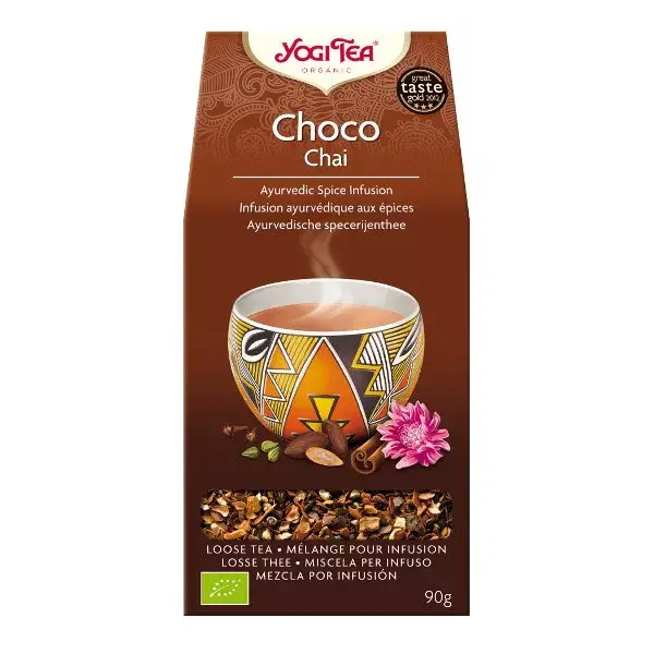 Chá Yogi Tea Choco em Folhas Soltas 90g