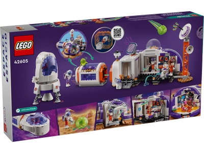 LEGO Ruimtebasis op Mars en raket (42605)