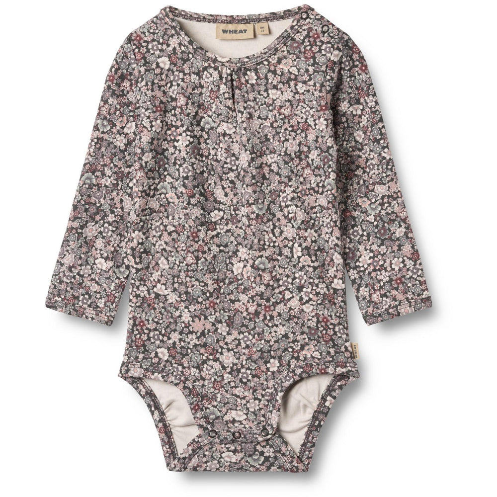 Køb Wheat Purple Stone Flowers Body L/S Liv