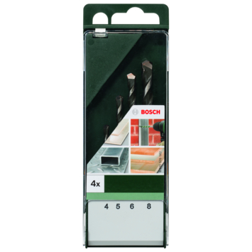 Bosch Prof 4-delige borenset universeel
