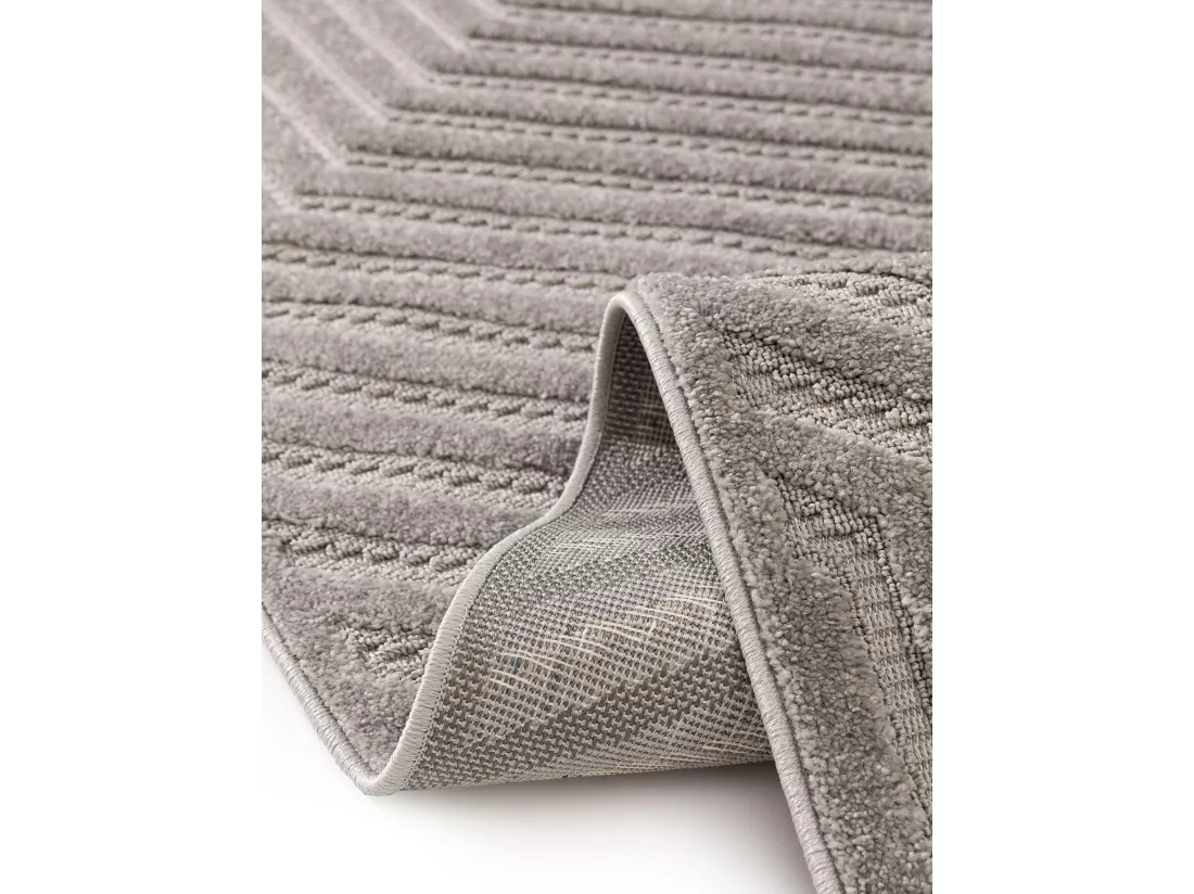 Tapis Leo Gris clair 140x200 cm