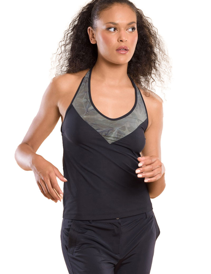 HBT MILITARY GOLD TIE&DYE - UMA TOP KAKI