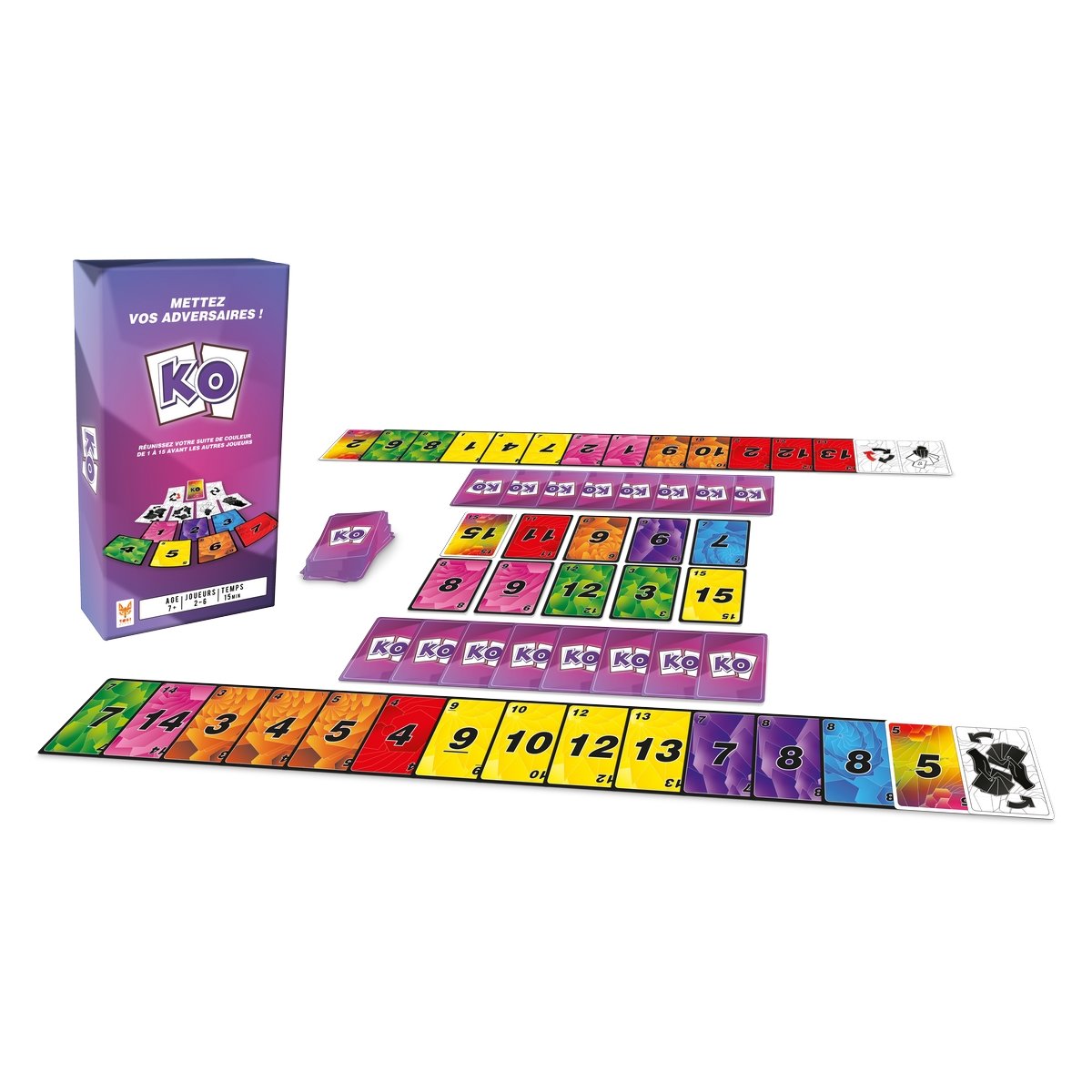 Jeu de cartes KO