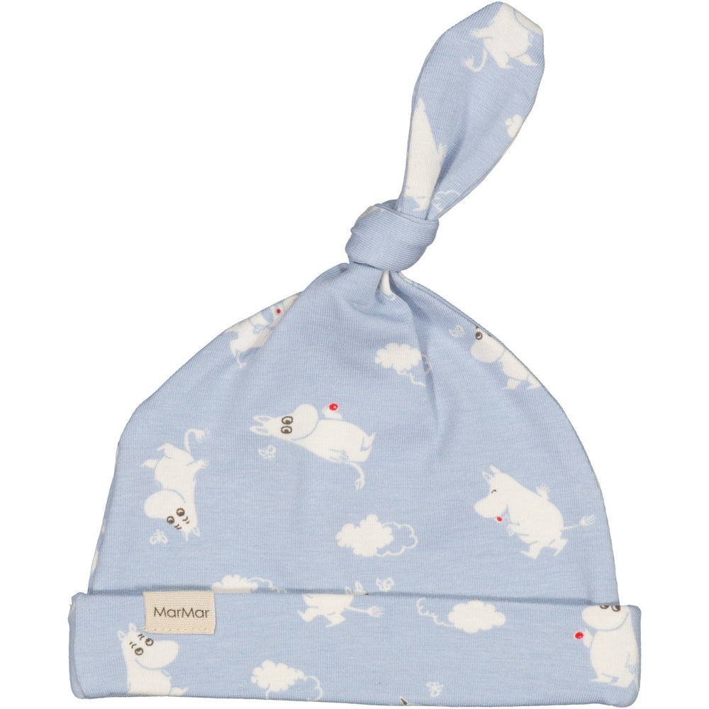 Køb MarMar New Born Modal Smooth Print Blue Moomin Aiki Hue