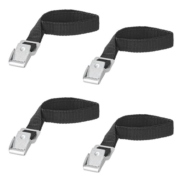 Knyt stropper med metallspenne 18mm-40cm - sett med 4 deler