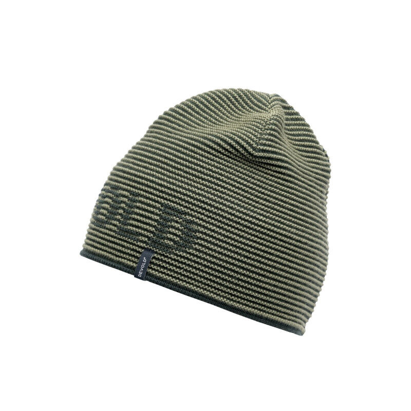 Rib Logo Merino Beanie - Bonnet laine mérinos