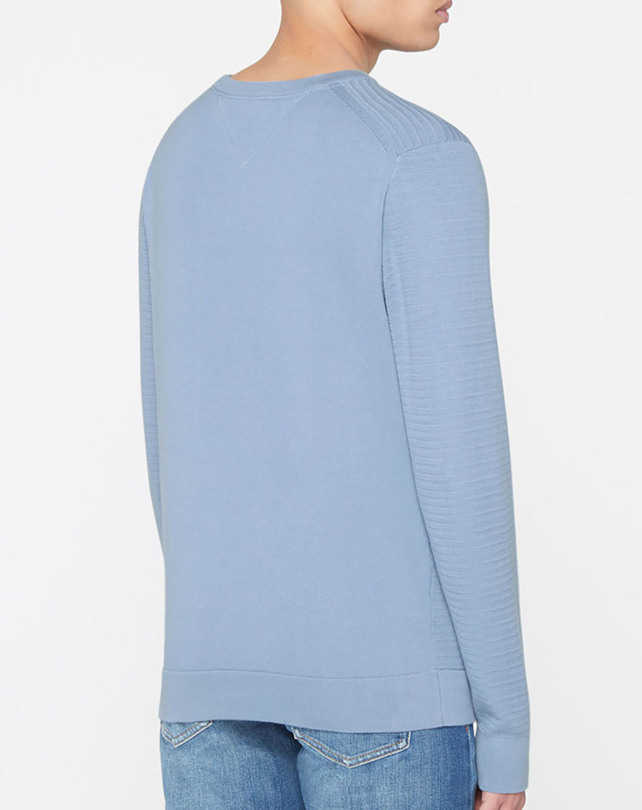 Tommy Hilfiger Pull zig zag structure bleu