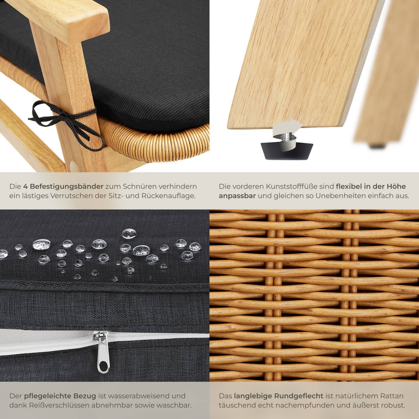 Rattan Stuhl Treviso