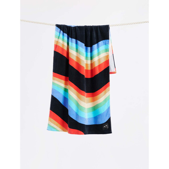 Slowtide Roygbiv - Black Towel
