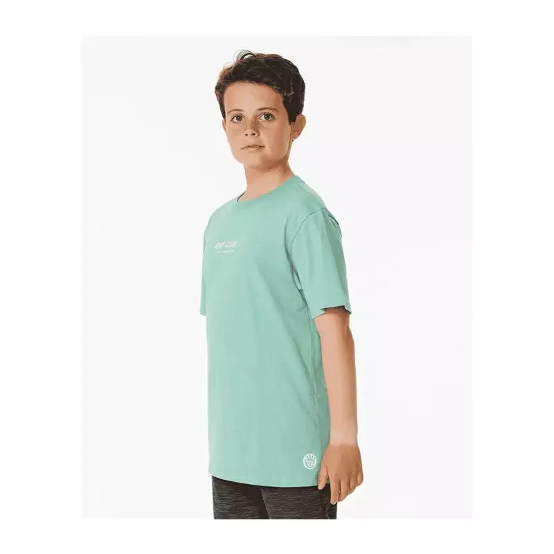Teeshirt junior RIPCURL Pure Surf Art Tee -Boy Dusty Green 16