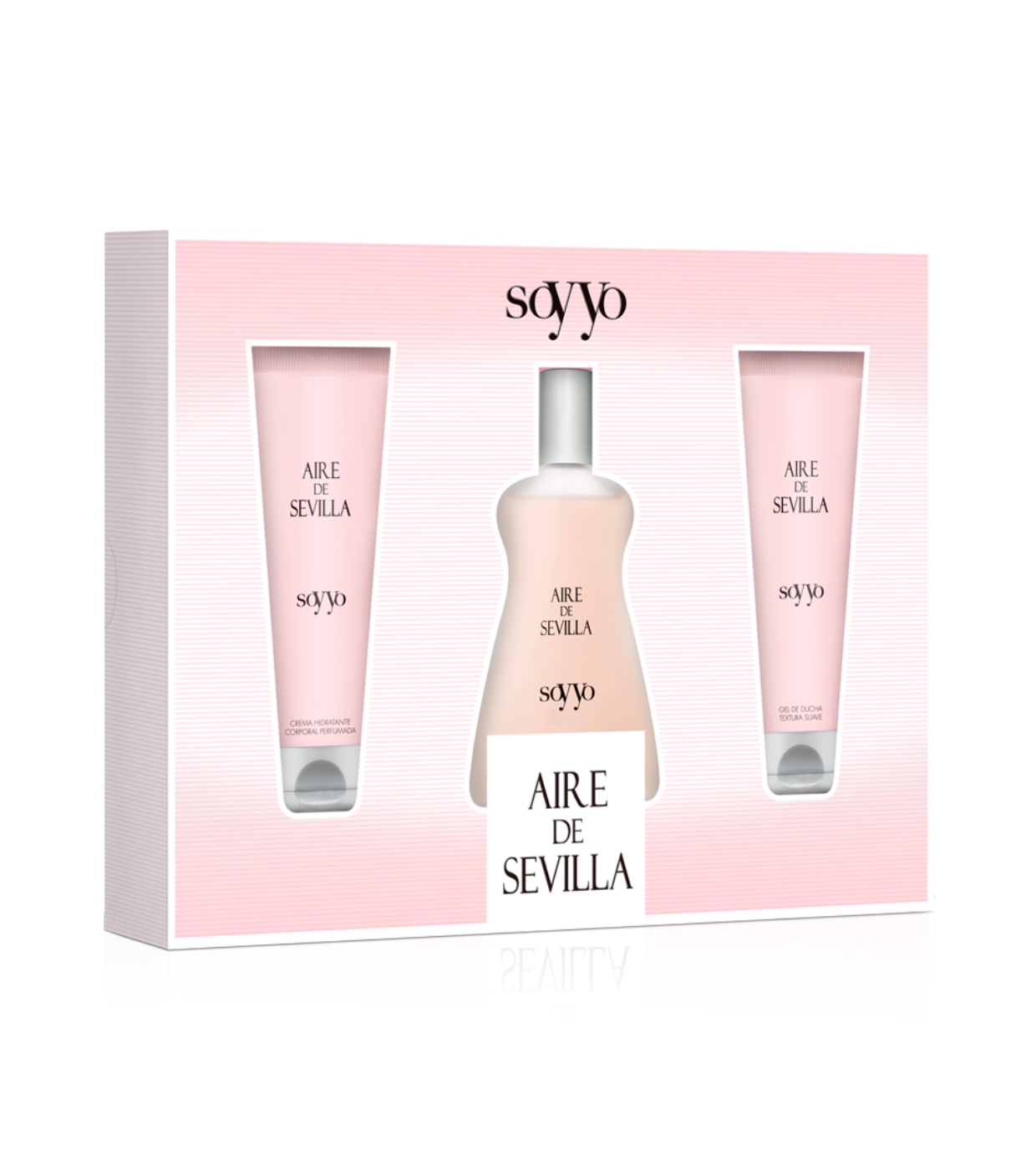 Aire de Sevilla - Set Eau de toilette para mulher + creme hidratante + gel de banho - Soy Yo