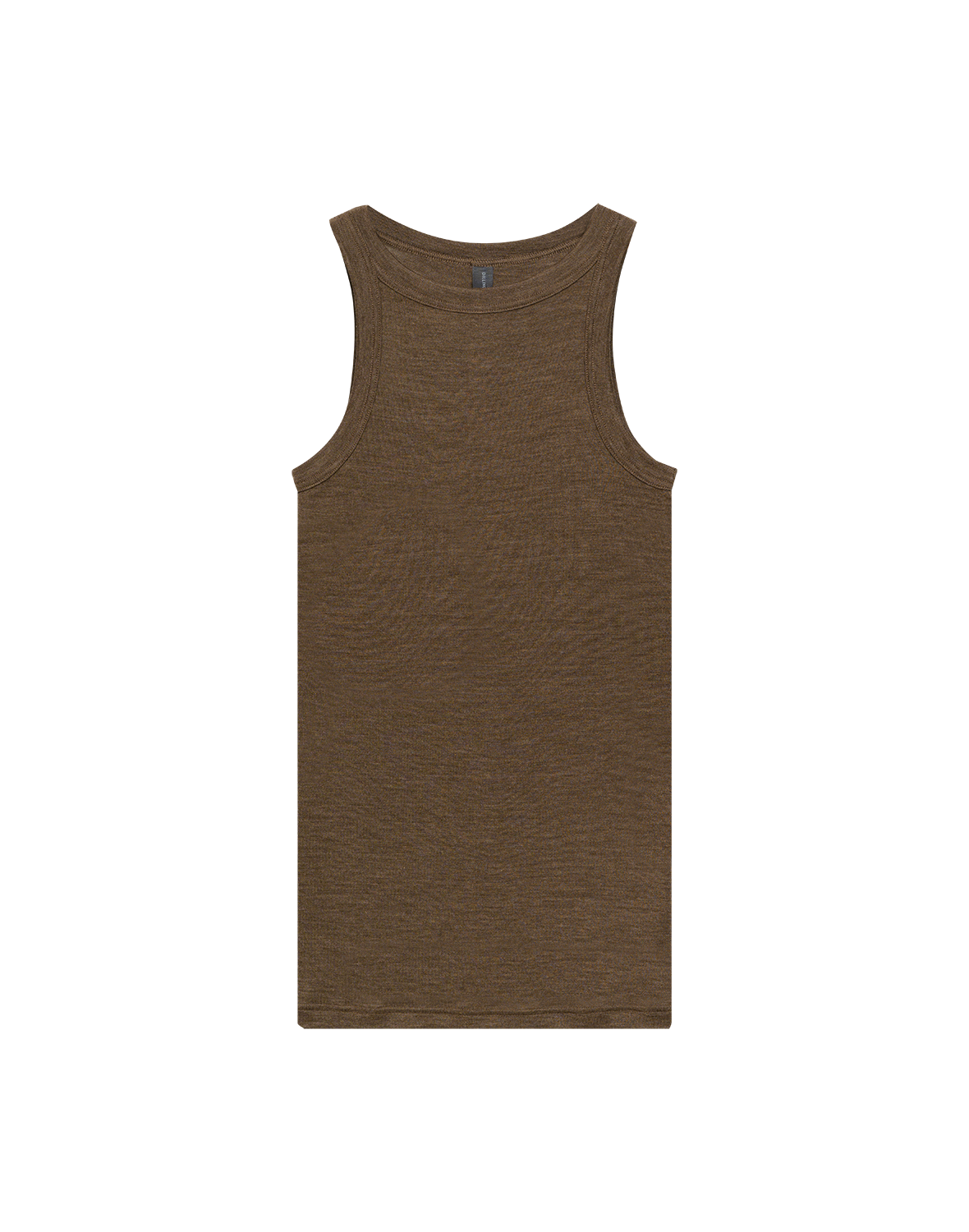Tanktop van merinowol/zijde voor dames