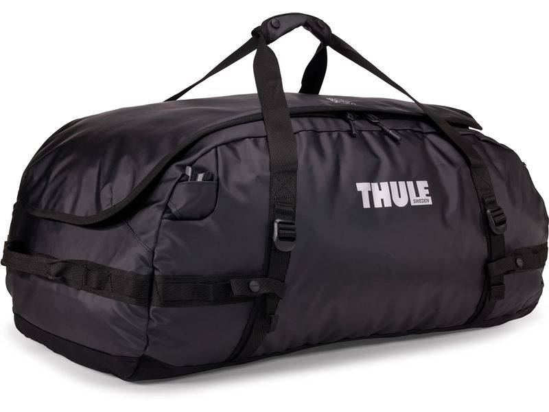 Thule Duffle Bag Chasm 90 l, Black Reisetasche und Rucksack in einem