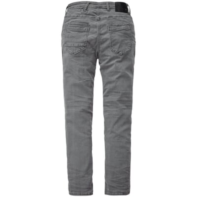 Herrenjeans Regular Slim Fit, Grau