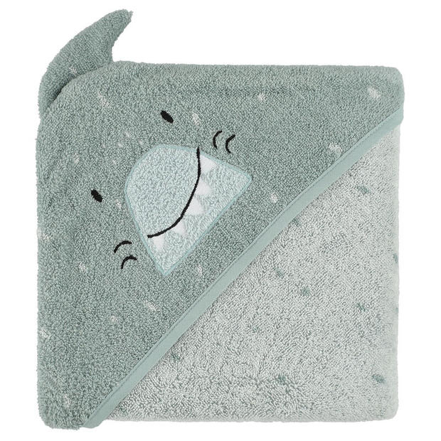 Cape de bain 75x75 cm Mr. Shark - Bleu - TRIXIE