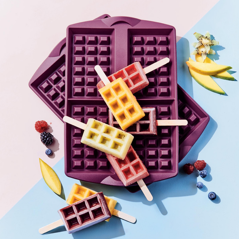 Easyplus Silikonform Waffeln Silikonform für frische und gesunde Waffeln