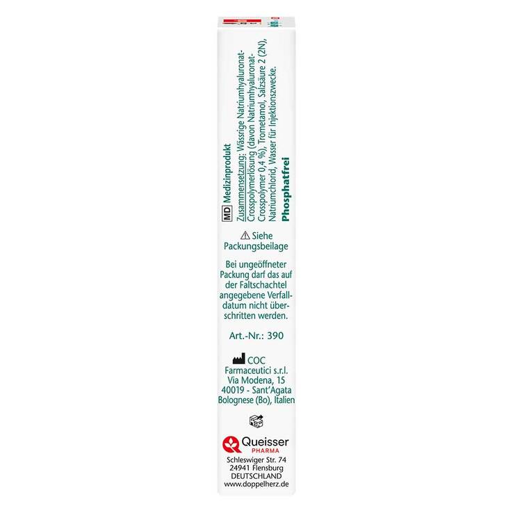 Doppelherz Augen-Tropfen Hyaluron 0,4% Extra, 10X0.5 ml
