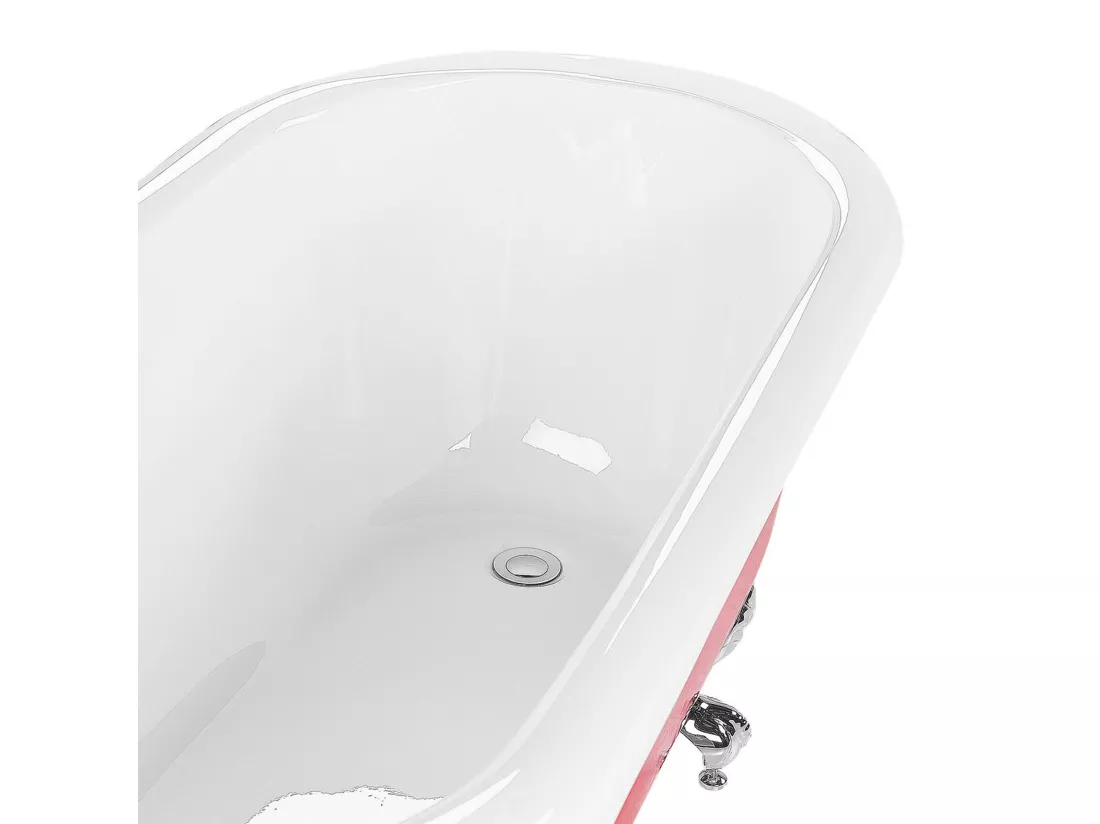 Baignoire îlot rouge 153 x 77 cm CAYMAN