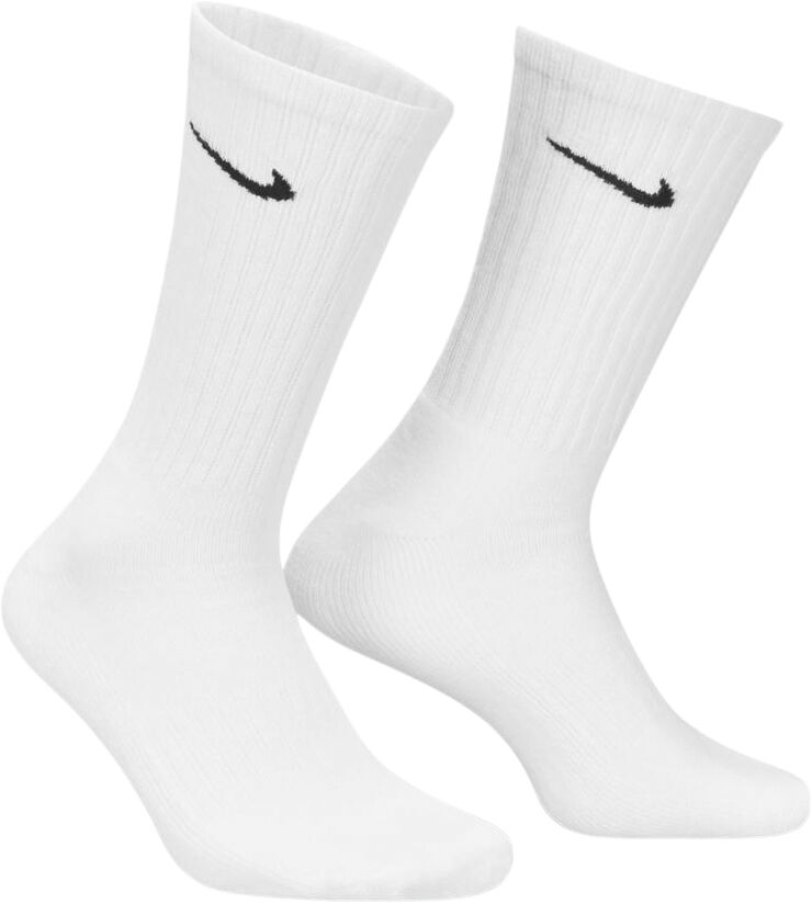Nike cush crew 3 pack socks Hvid