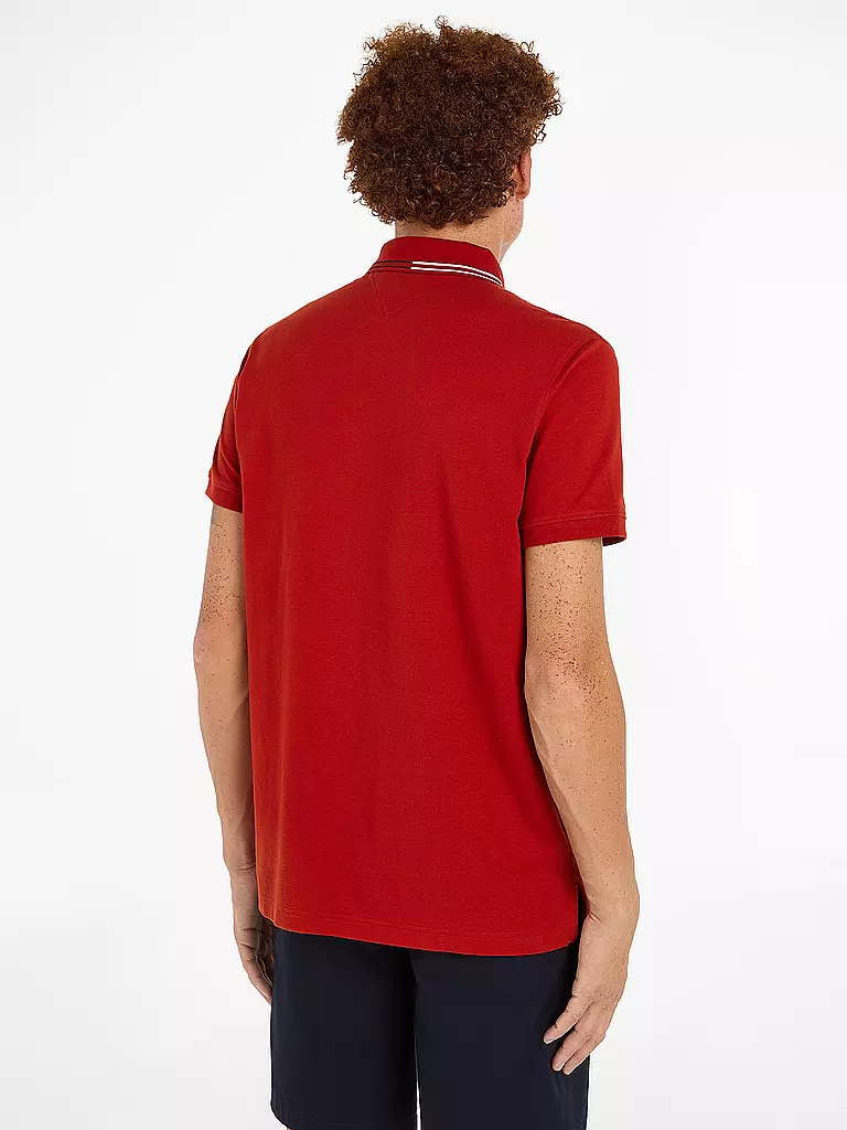 TOMMY HILFIGER Poloshirt  rot