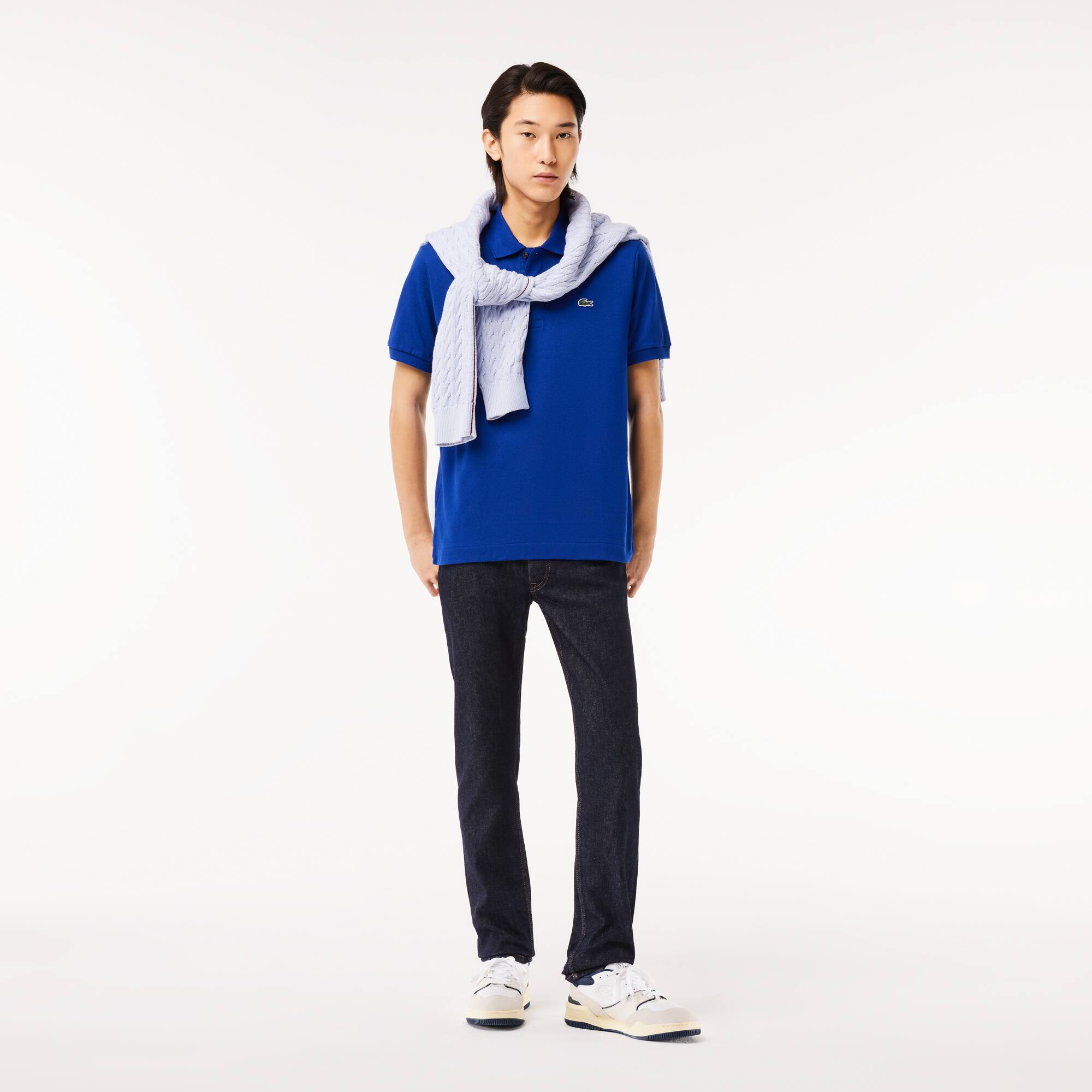 Original L.12.12 Poloshirt Kurze Ärmel - Blau - Lacoste - Herren