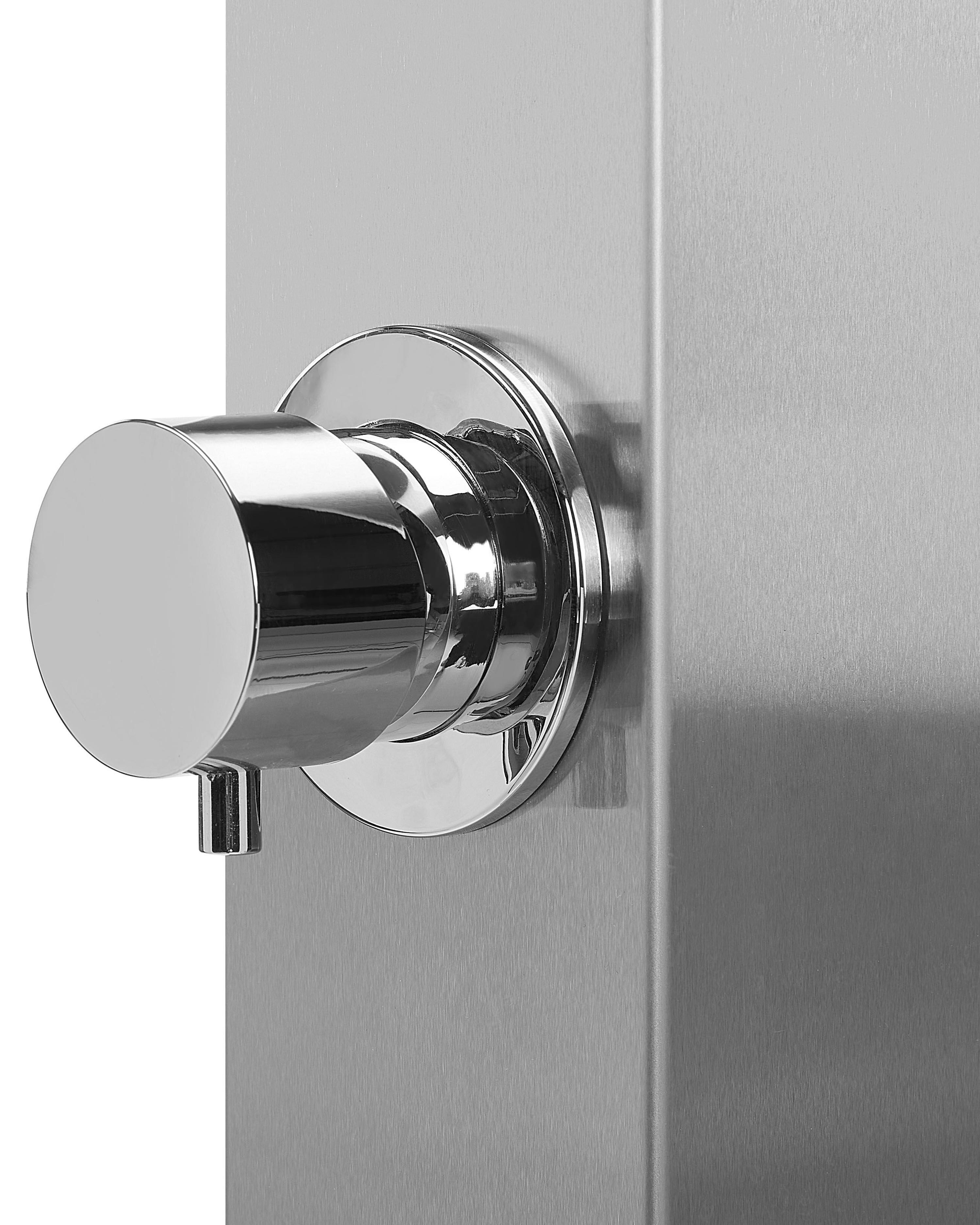 Vrijstaande buitendouche URZULAI Zilver
