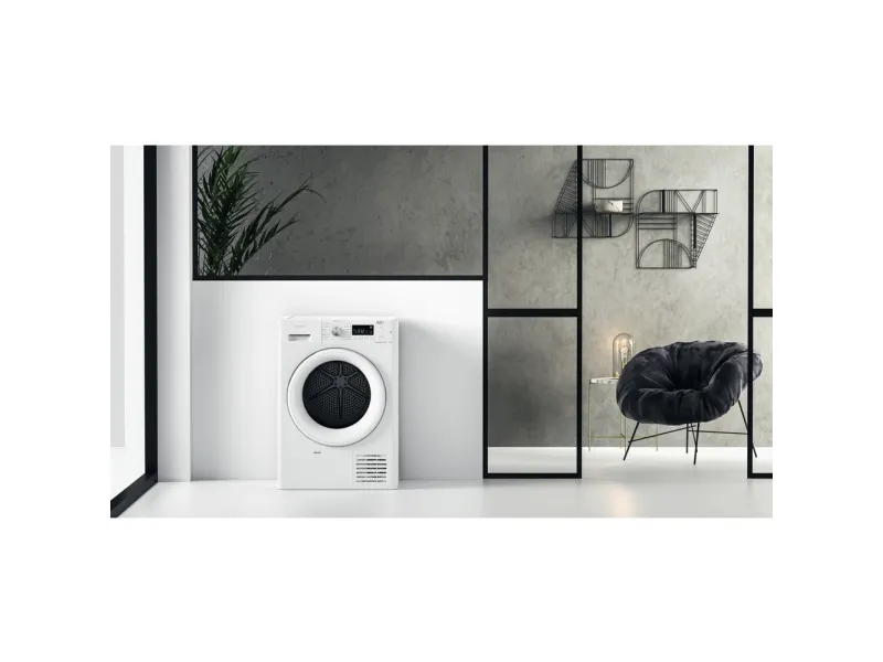 Whirlpool FFT M11 72 EE - Tørremaskine - bredde: 59.5 cm - dybde: 64.9 cm - højde: 84.9 cm - frontbetjening - hvid