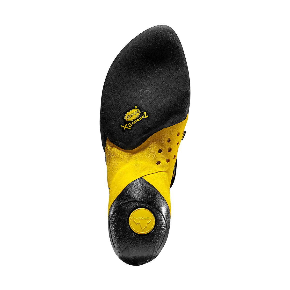 La Sportiva Solution klatresko, herre (White/Yellow) - Spejder Sport
