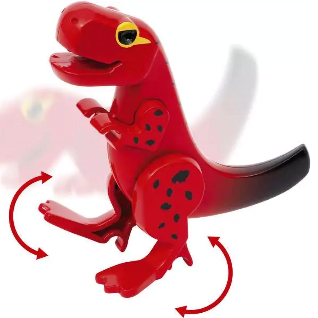 brio vulkaan met dinosaurussen