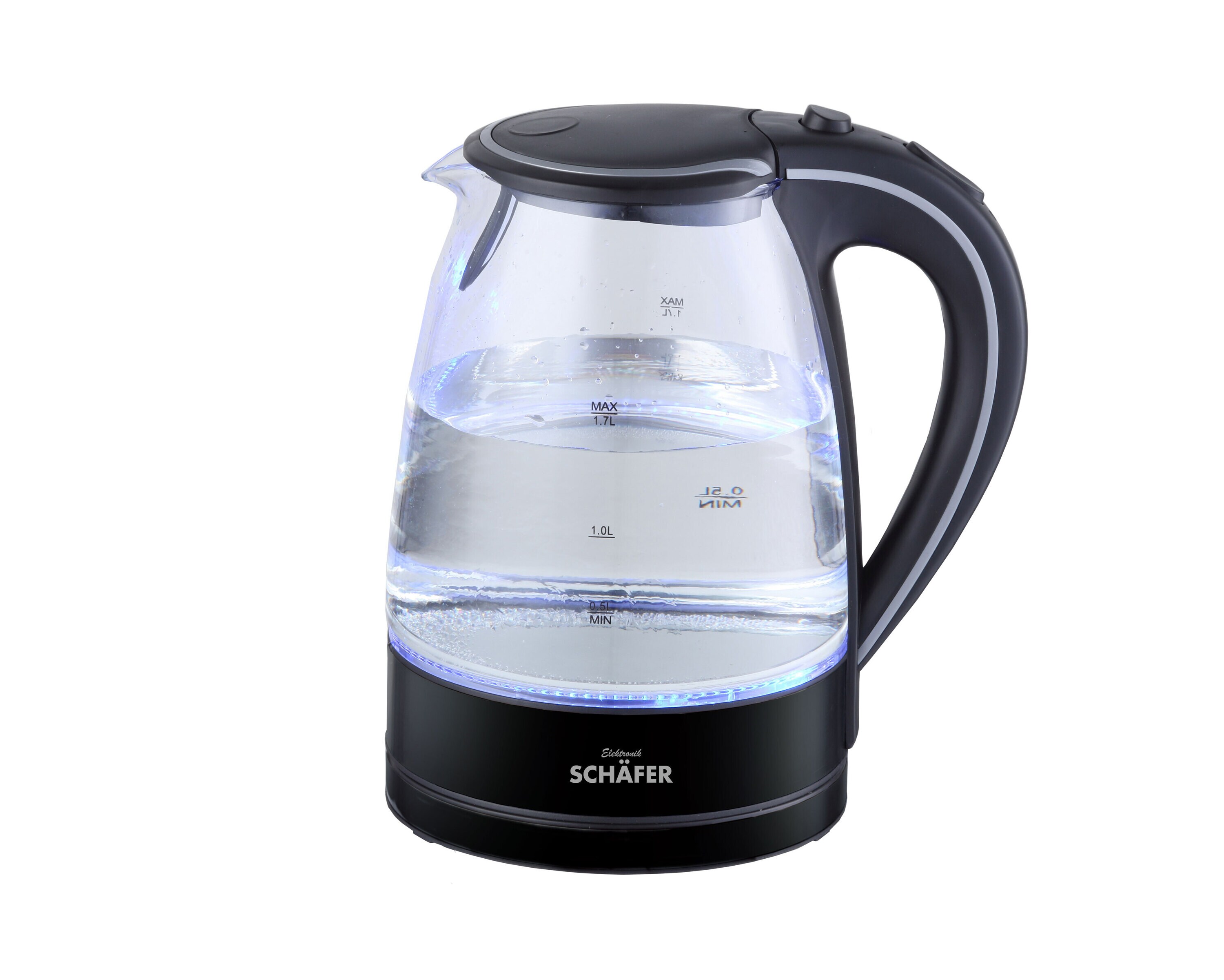 Wasserkocher 1,7L mit LED-Beleuchtung