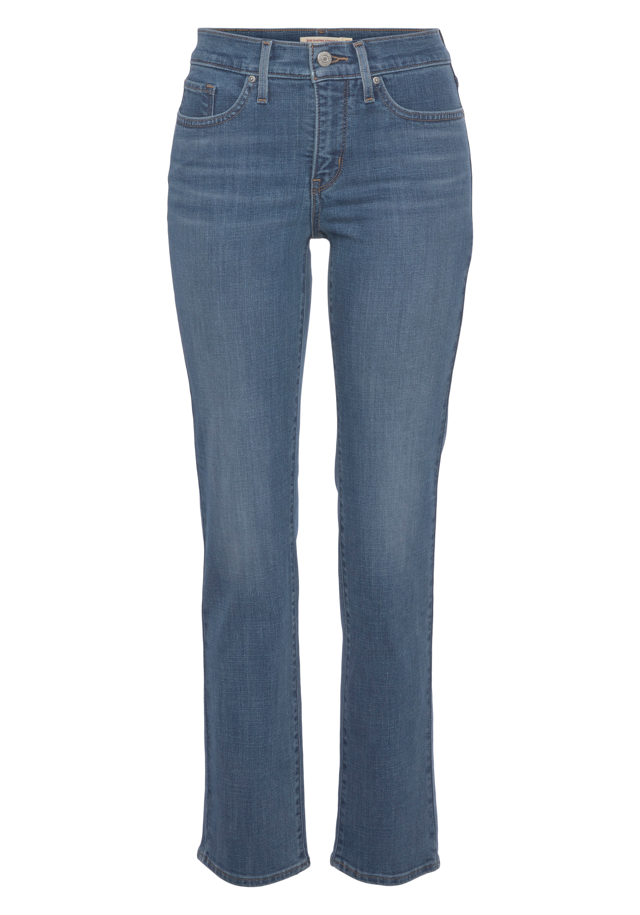 Levi's® Gerade Jeans »314 Shaping Straight« mit Stretch