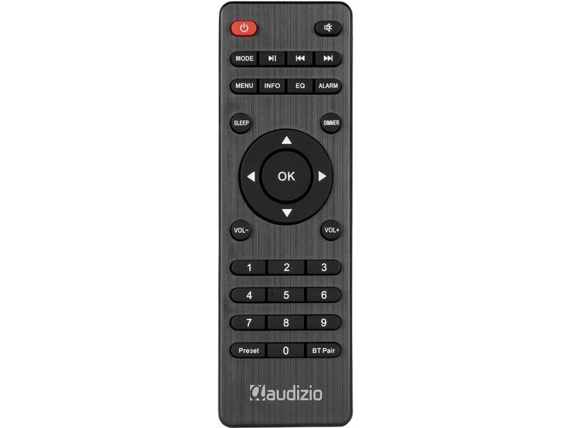 Audizio Internet Radio Nardo Schwarz Kompaktes WLAN- und DAB -Radio