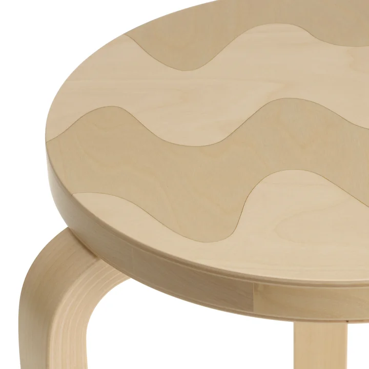 Artek - 60 Hocker (by Hella Jongerius), honig